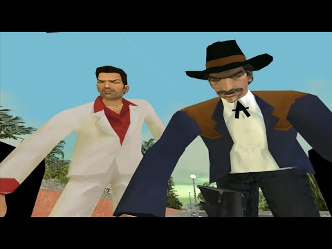 GTA Vice City Tommy and avery Kill donald Love in the mission "Rub Out"