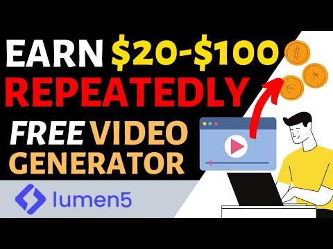 , title : 'Earn $20-$100 Over & Over Auto-Generating Videos for FREE (Make Money Online in 2020)'