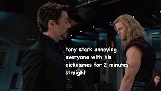 tony stark: nickname king