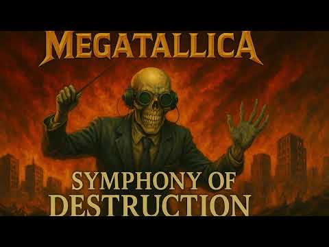 MegaTallica – Symphony of Destruction (AI Metal Mashup | The Glitched Tapes)