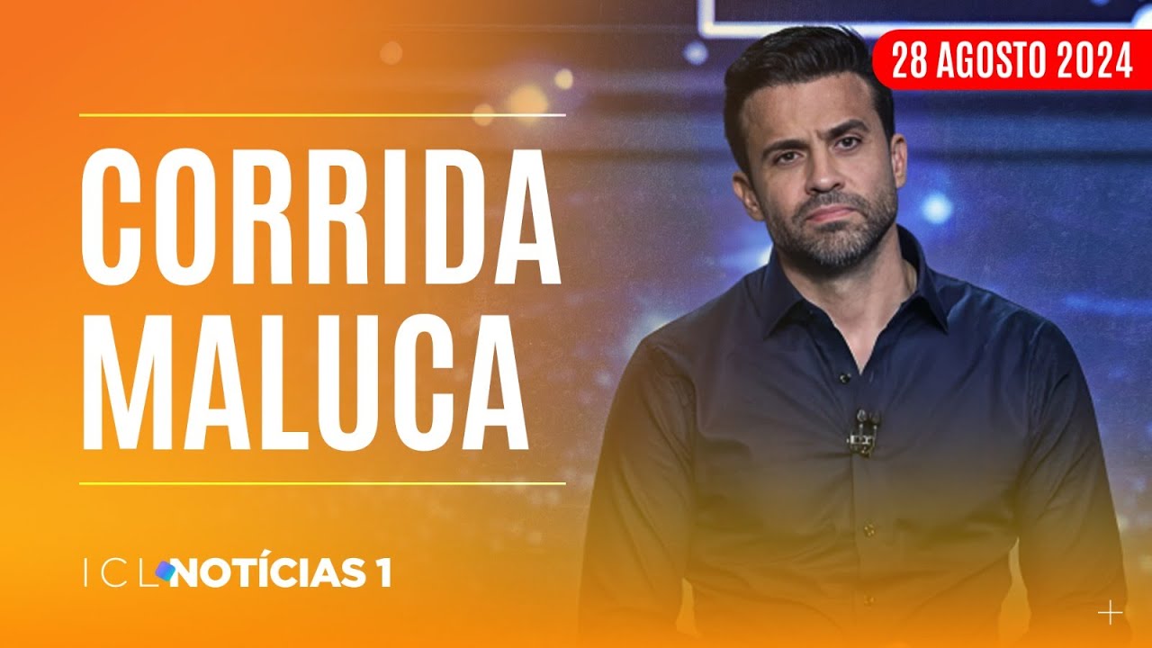 ICL NOTÍCIAS - 28/08/24 - PESQUISA QUE DAVA VITÓRIA DE BOLSONARO EM 2022, HOJE DIZ QUE MARÇAL VENCE