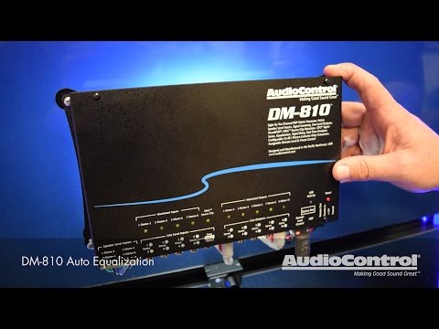 AudioControl's new DM 810 - Auto Equalization