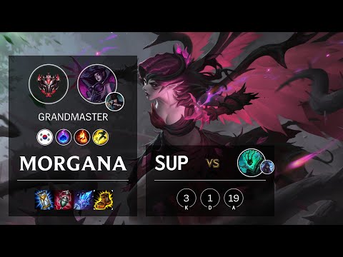 Morgana Support vs Thresh - KR Grandmaster Patch 10.13