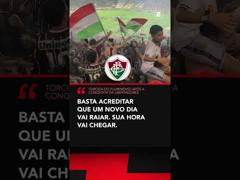A HORA DO FLUMINENSE CHEGOU!!!! #SHORTS
