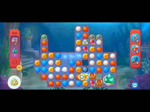 Fishdom Hard Level 9152 (with 2 Lightning Boosters) @choraelmin