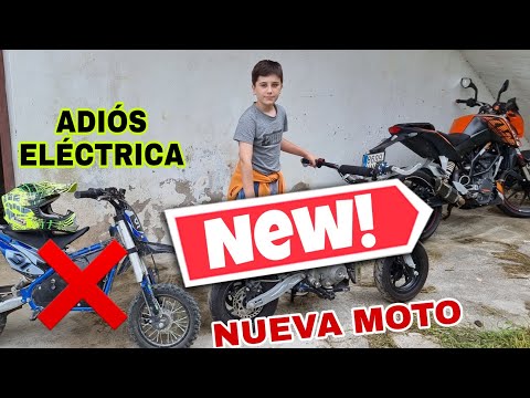 🚀NUEVA MOTO PIT BIKE MINIMOTARD para CIRCUITO🏁Y MINICROSS MONTE 🗻ADIÓS MOTO ELECTRICA🔌⚡!!!