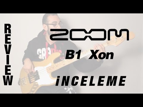 Zoom B1 Xon Bass Processor İncelemesi - Review (Eng. sub.)