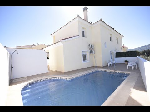 SOLD - Three bedroom villa with a pool for sale in Almeria - Villa Jazmin AH12964