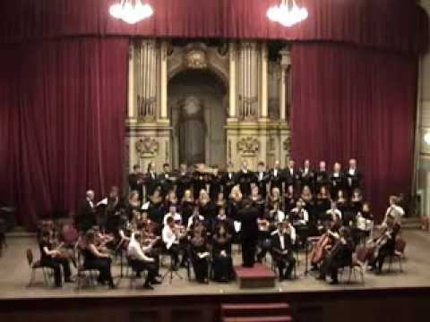 Галицький академічний камерний хор В А Моцарт  Месса Літанія