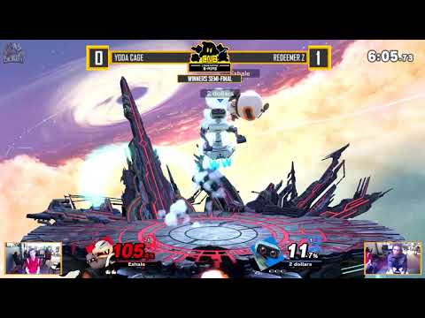 CN:B-Airs #222 - Yoda Cage vs Redeemer Z - Winners Semi-Final - Super Smash Bros. Ultimate