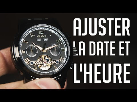 How to set date and time on Olevs Watch