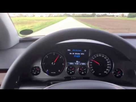 VW Phaeton 3.0 TDI 0-100 km/h