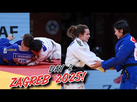 Judo Zagreb GP 2025 - DAY 2 Highlights