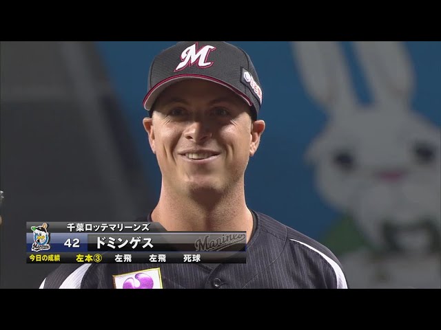 マリーンズ・ドミンゲス選手 ヒーローインタビュー 2018/5/11 L-M