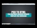 PSD To HTML Tutorial