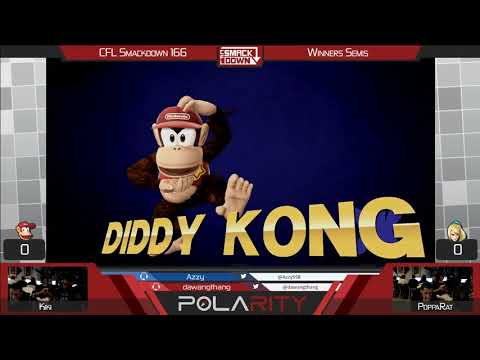 CFL Smackdown 166 WiiU - Kiki (Diddy Kong) vs PoppaRat (ZSS) - Winners Semis