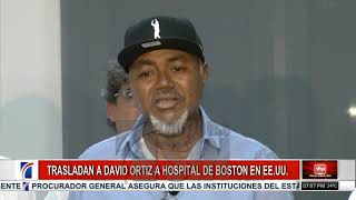Trasladan a centro médico de Boston al expelotero David Ortiz
