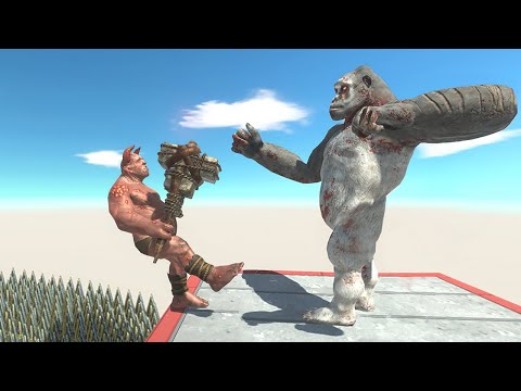 Who Can Avoid Goro Punch - Animal Revolt Battle Simulator