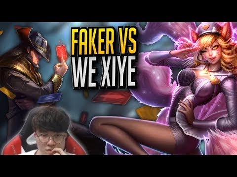 Faker gets Revenge on WE Xiye - Faker's Stream Highlights (Translated)