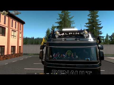 (ETS2 v 1.35,1.36)Renault Range T Accessoire's v1.0 + Skin's by sirblackyalot