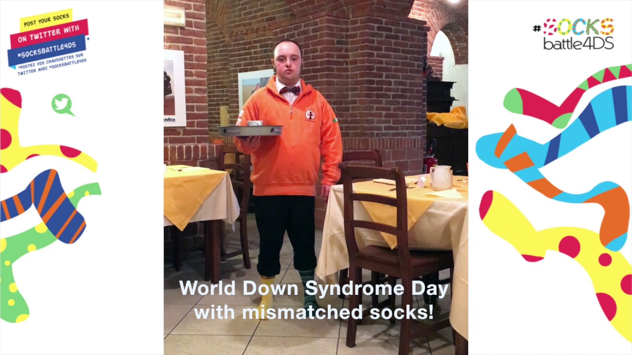 World Down Syndrome Day - Socks Battle for Down syndrome