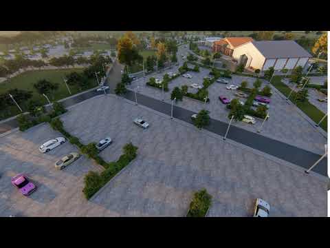 Parking Design Architecture Visualization in Autodesk Lumion 8.5 pro Video