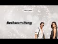 Besharam Rang Lyrics  |Pathaan| Shah Rukh Khan, Deepika Padukone |Vishal & Sheykhar|  Shilpa, Kumaar