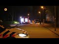 Busje met drugsafval brandt volledig uit in Eindhoven
