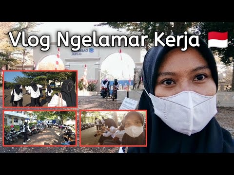 Vlog Ngelamar Kerja | Pabrik Indonesia 🇮🇩