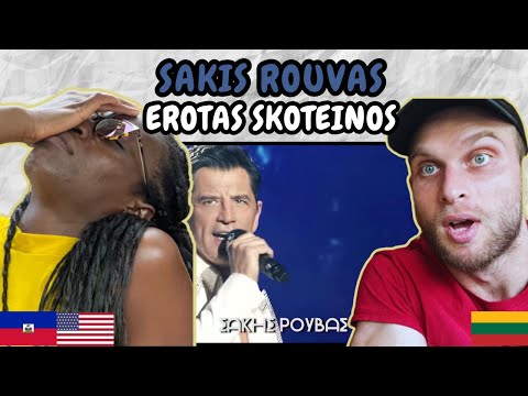 REACTION TO Sakis Rouvas - Erotas Skoteinos (MadWalk 2025) | FIRST TIME HEARING