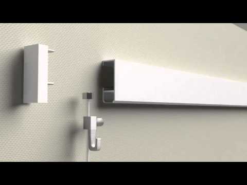 Hang-it Bilderschienen Montage