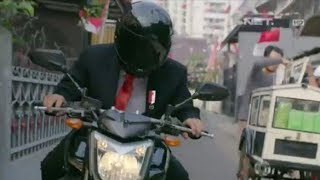 Download lagu PRESIDEN TERKEREN SEPANJANG MASA! Jokowi, Presiden Indonesia, Naik Sepeda Motor Saat Upacara Pembukaan Asian Games mp3