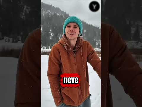 Questo fiocco cade una volta ogni 10 anni😳