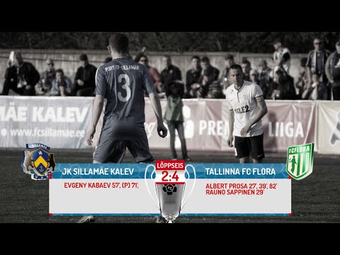 12. voor 2016: JK Sillamäe Kalev - Tallinna FC Flora 2:4 (0:3)
