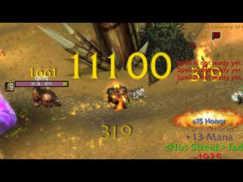 Blinkfox fire mage pvp 1 warmane (3.3.5)