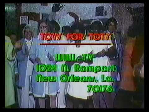 WWL-TV New Orleans - Toys for Tots Promo - 1979
