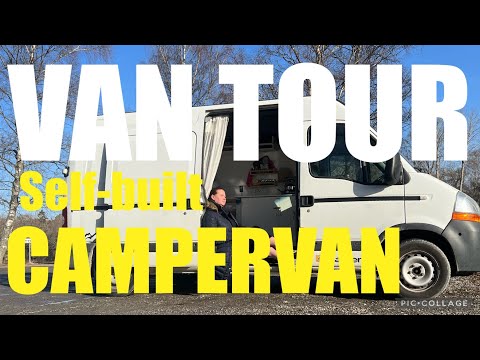 VAN TOUR, simple Self-built CAMPERVAN Renault Master 2010