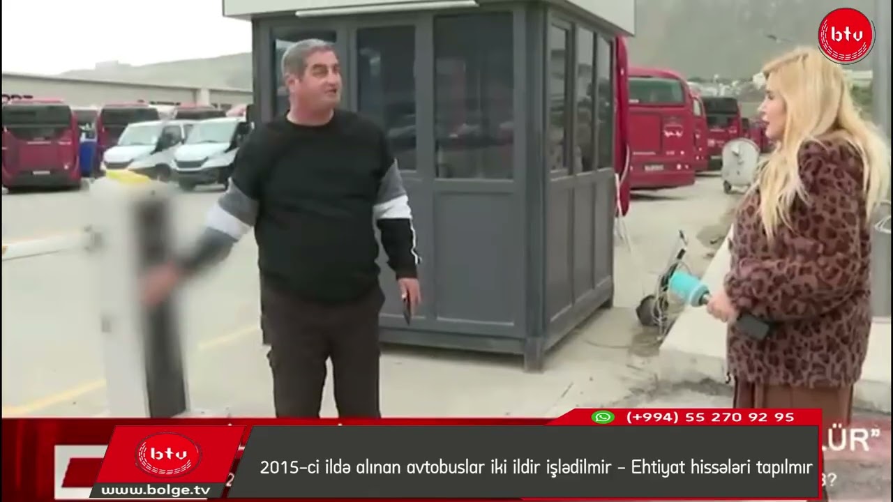 2015-ci ildə alınan avtobuslar iki ildir işlədilmir - Qarajda çürüdülür