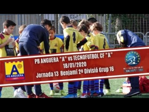 Benjamí (U10)  PB Anguera "A" vs Tecnofutbol C.F "A"  18/01/2020 Jornada 13 Grup 16