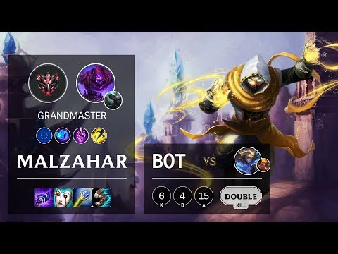 Malzahar Bot vs Ezreal - EUNE Grandmaster Patch 10.3