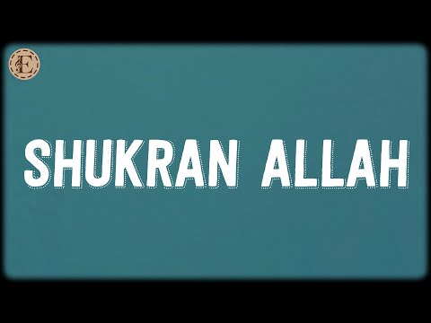 Shukran Allah (Lyrics) - Salim–Sulaiman, Sonu Nigam, Shreya Ghoshal, Salim Merchant