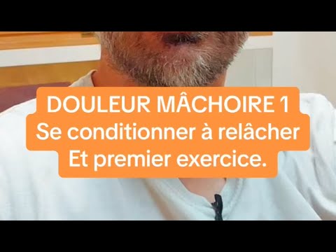 Douleur de machoire, ATM et bruxisme. Exercices et conseils pour diminuer les douleurs. #douleur