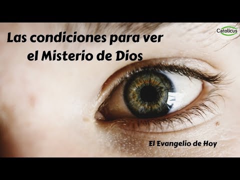 EVANGELIO DE HOY [en 2 minutos] 😲 ➤  Las condiciones para ver el Misterio de Dios