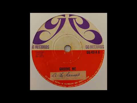 Keeling Beckford - Groove Me - GG's Records Uk 7inch 1971