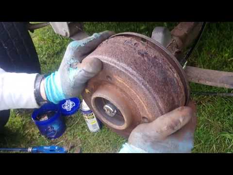Knott drum brakes replacement Ifor Williams GD84G trailer