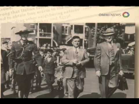 Italian Canadians as Enemy Aliens: WWII - OMNI cover, teaser - Book & Web launch, 2012
