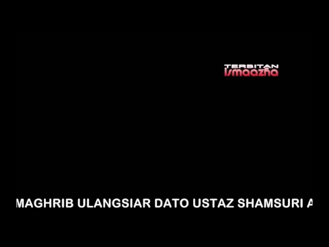 06-09-2016 Masjid Sultanah Bahiyah BM 12Strim Langsung ismaazha ismail