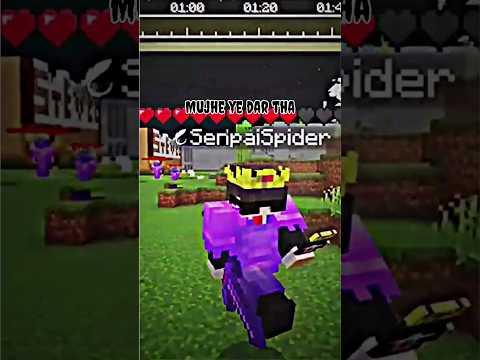 Insane Collaboration with SenpaiSpider and NizGamer in LAPATA SMP