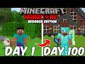 100 Days In Hardcore Minecraft Bedrock
