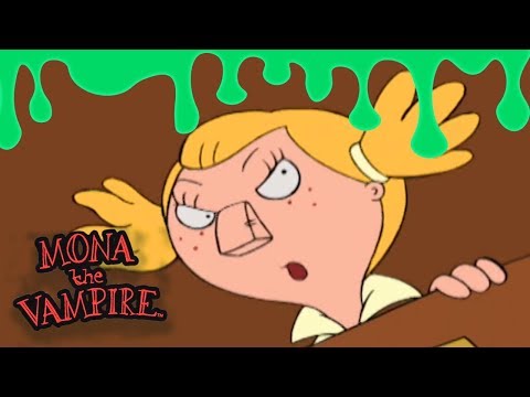 Mona the Vampire 117 - Garage Sale Genie / Ghouls and Dolls | Videos For Kids | HD | Season 1